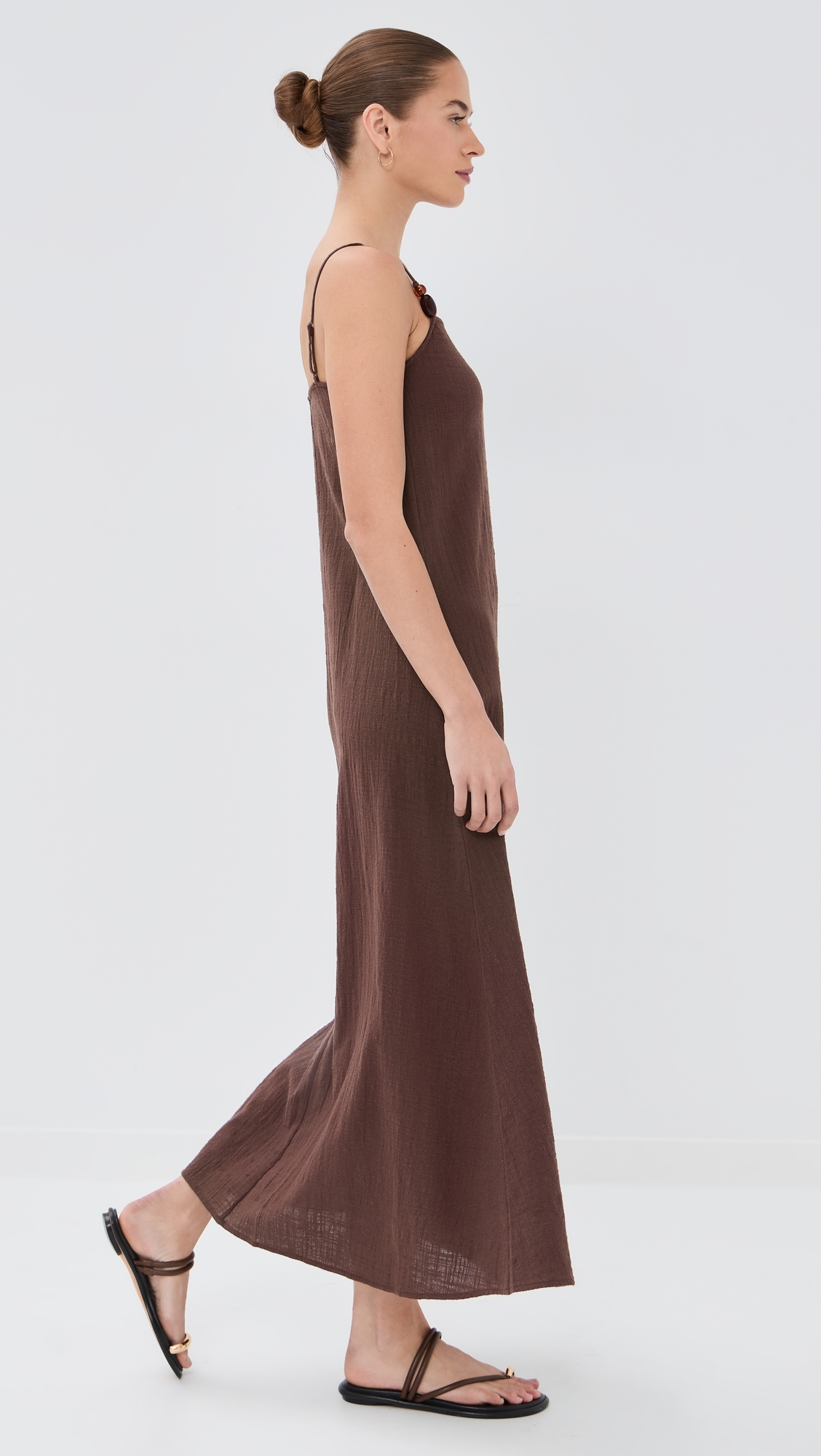 Laura Dress Dark Chocolate