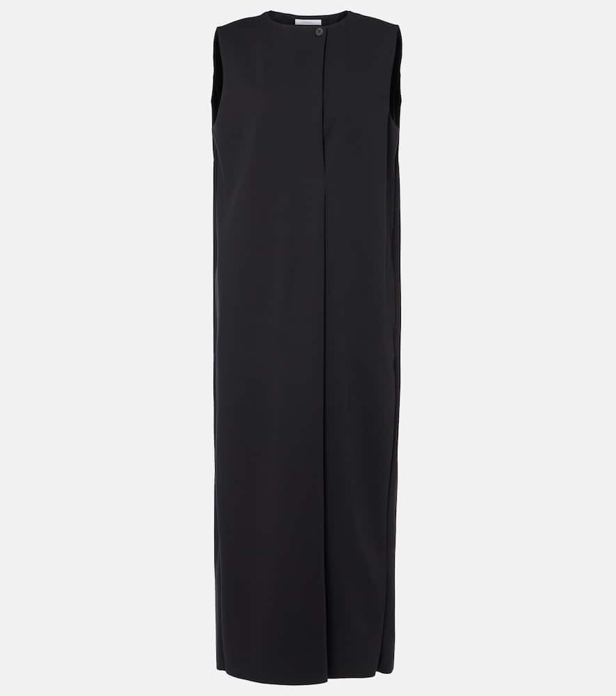 Biada cotton-blend maxi dress