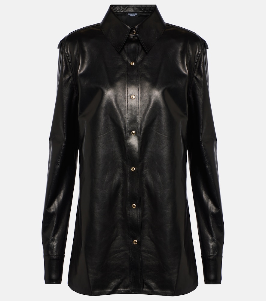 Leather shirt