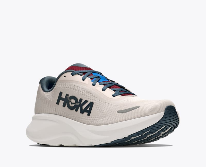 HOKA Men's Rincon 5 Shoes in Grout/Faded Navy