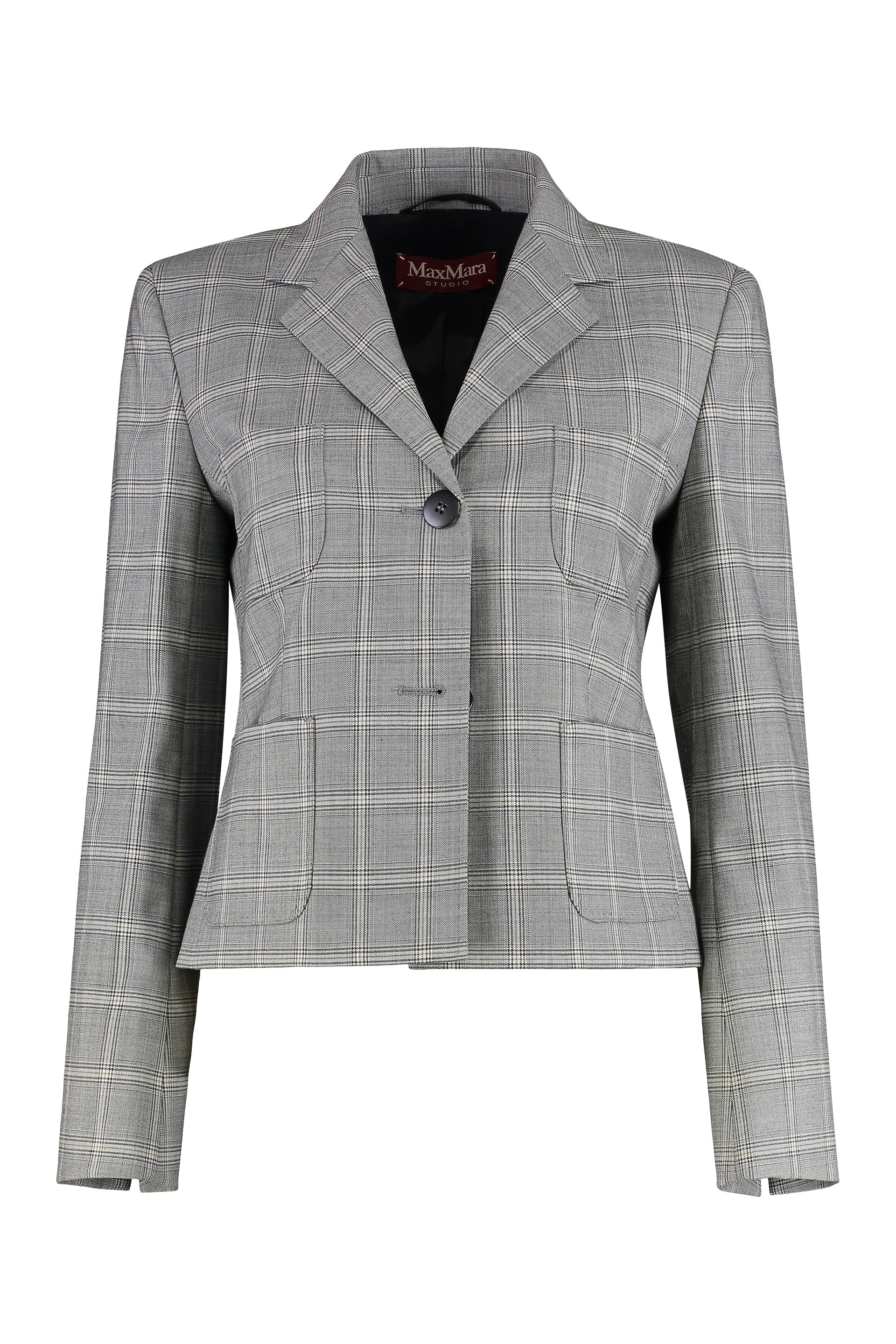 Manto Single-Breasted Two-Button Jacket