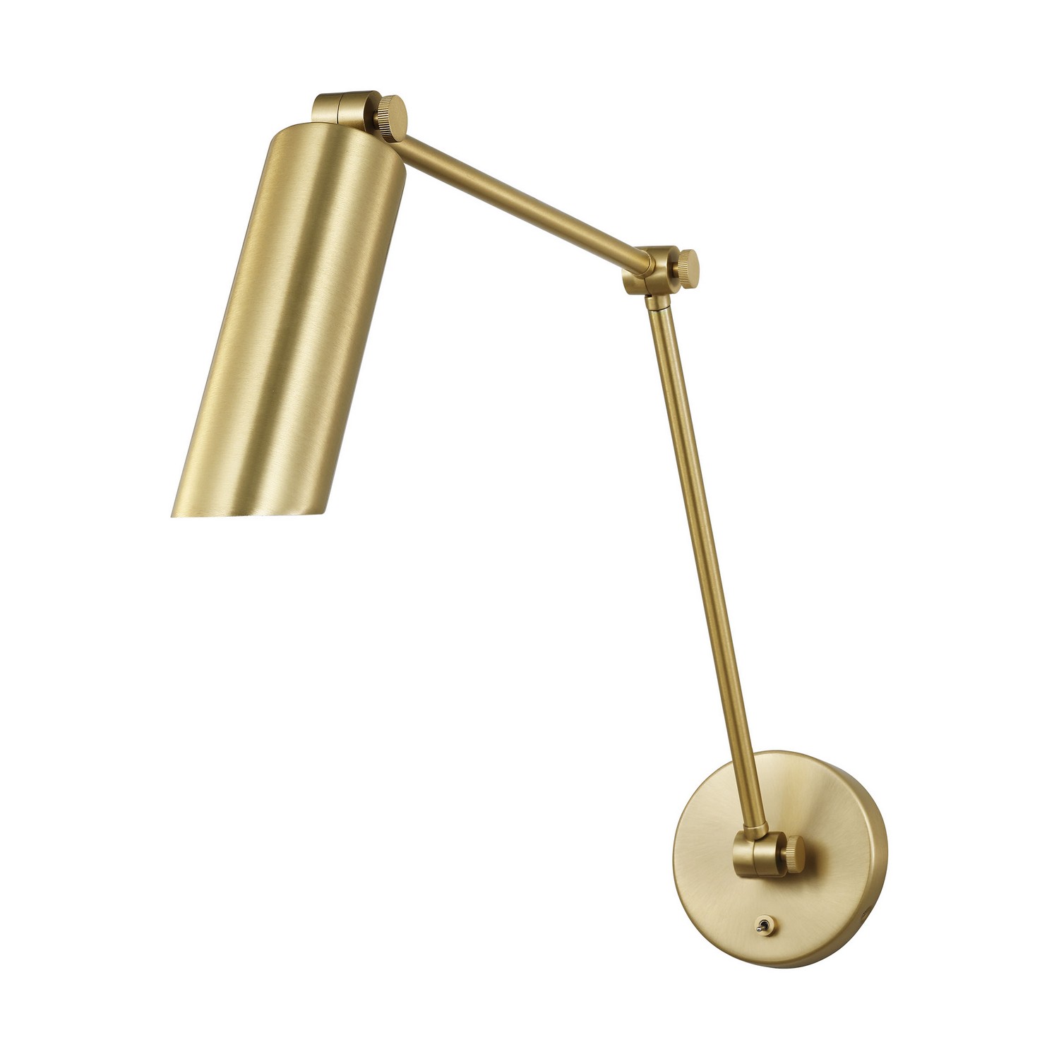 Satin Brass Wall Sconce from the Frasar Collection