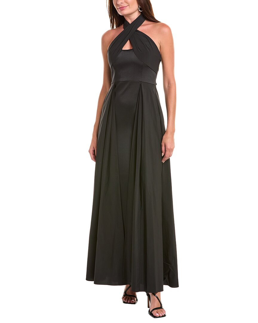 Crossover Halter Gown