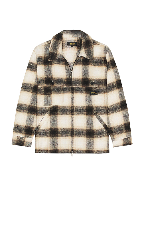STAN RAY Mackinaw Jacket in Beige. M. Also in S, XL/1X