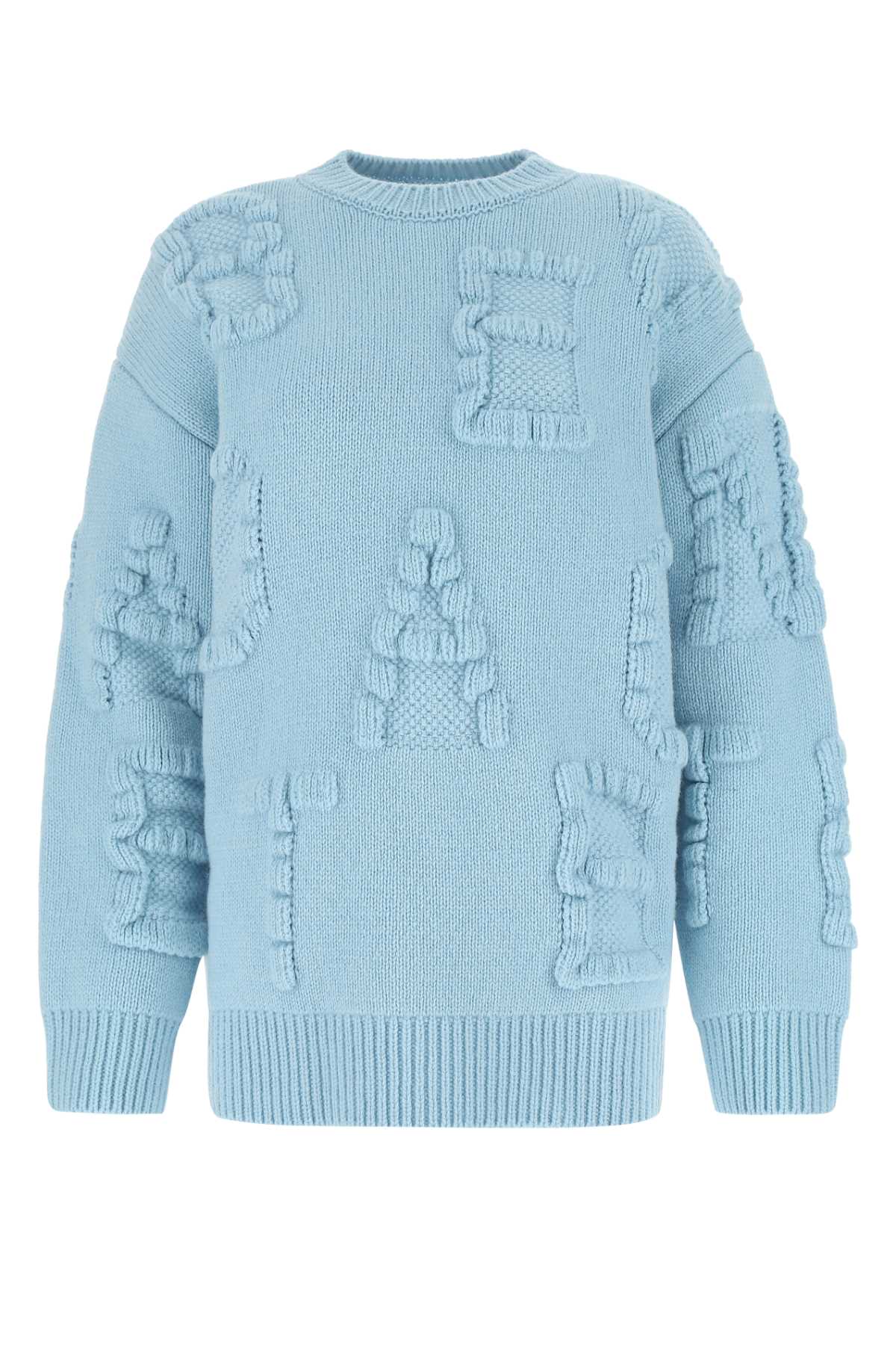 Shetland Alphabet Sweater — Blue
