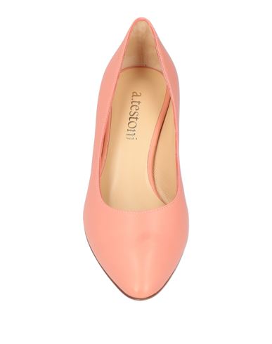 A. testoni Woman Pumps Salmon pink