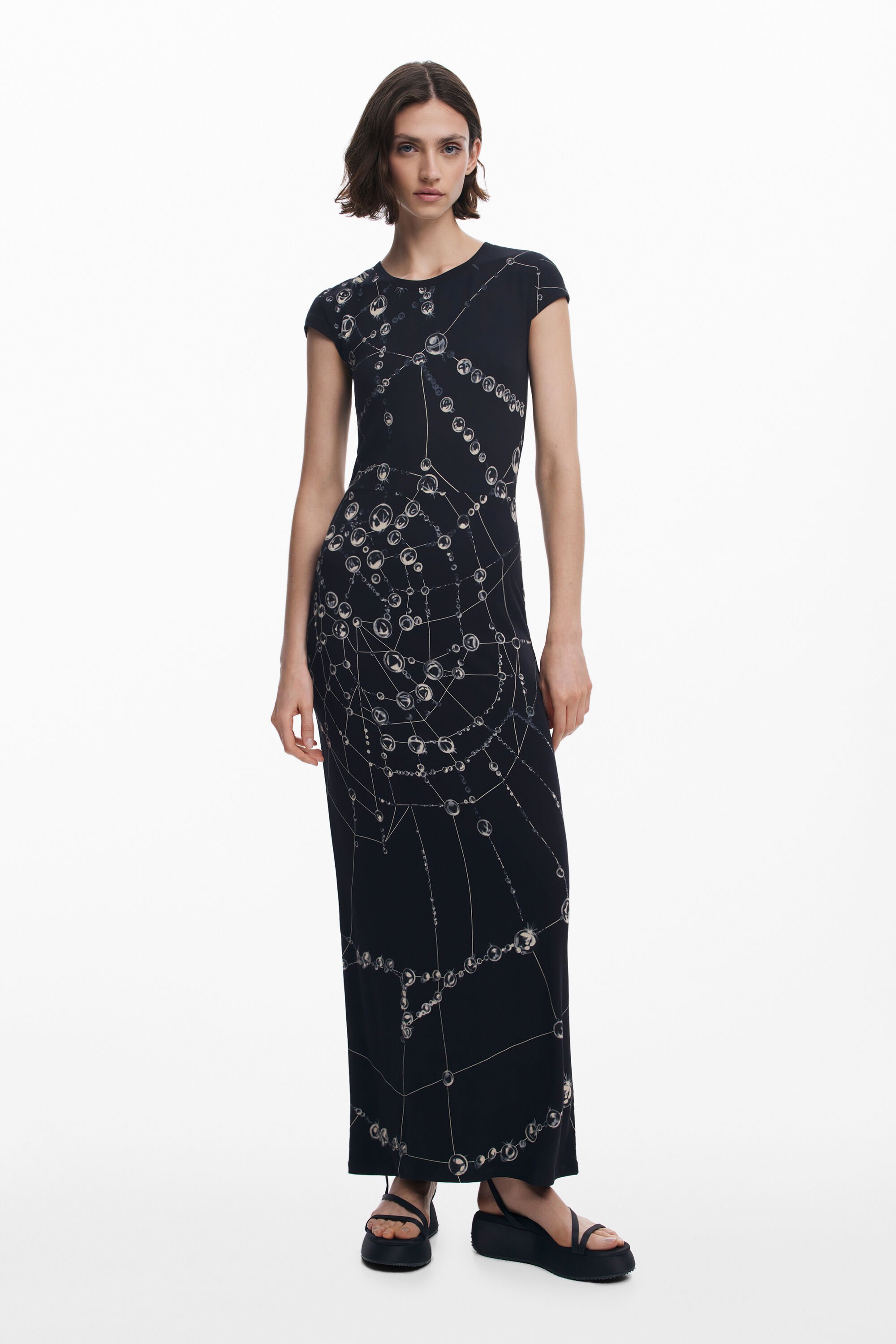 Tyler McGillivary woven midi dre