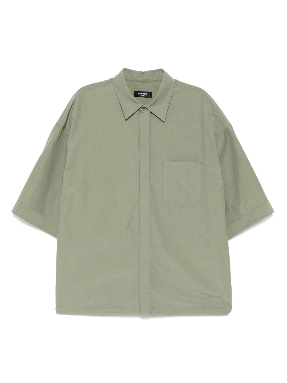 SONGZIO songzio paris logo shirt - Green