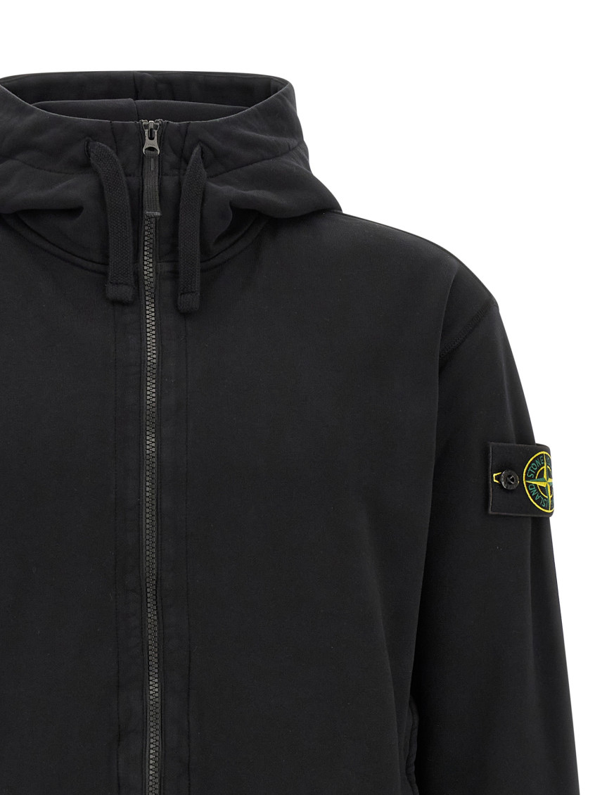 Stone Island - hooded jacket double layer hood