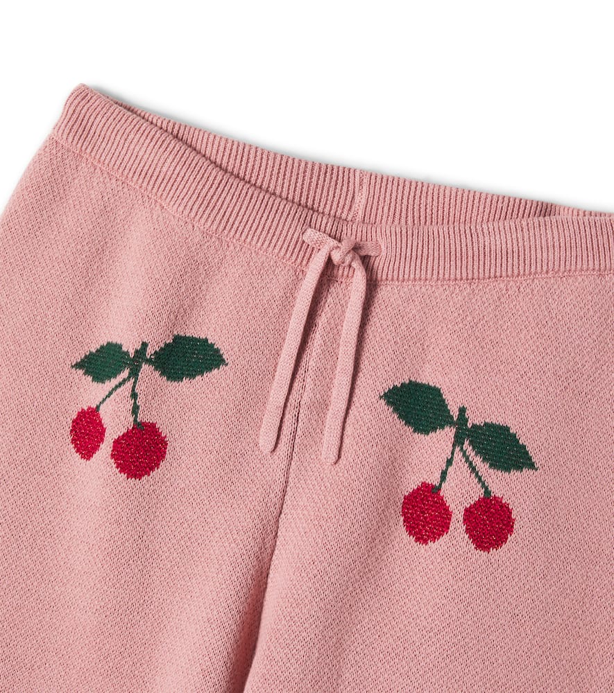 Konges Sløjd Lapis jacquard cotton-blend pants