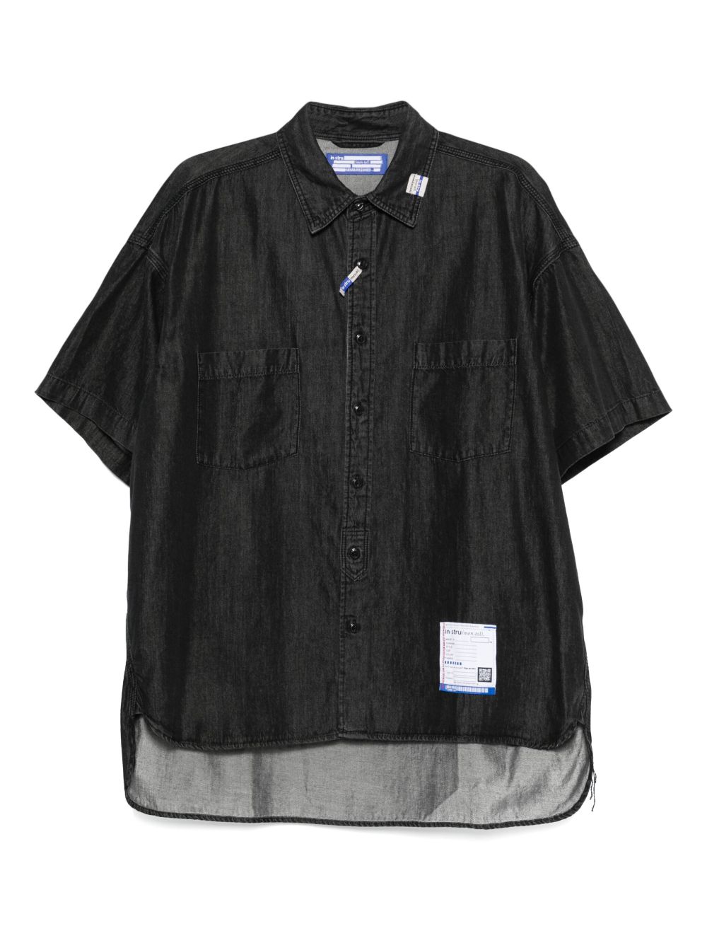 Maison MIHARA YASUHIRO denim shirt - Blue