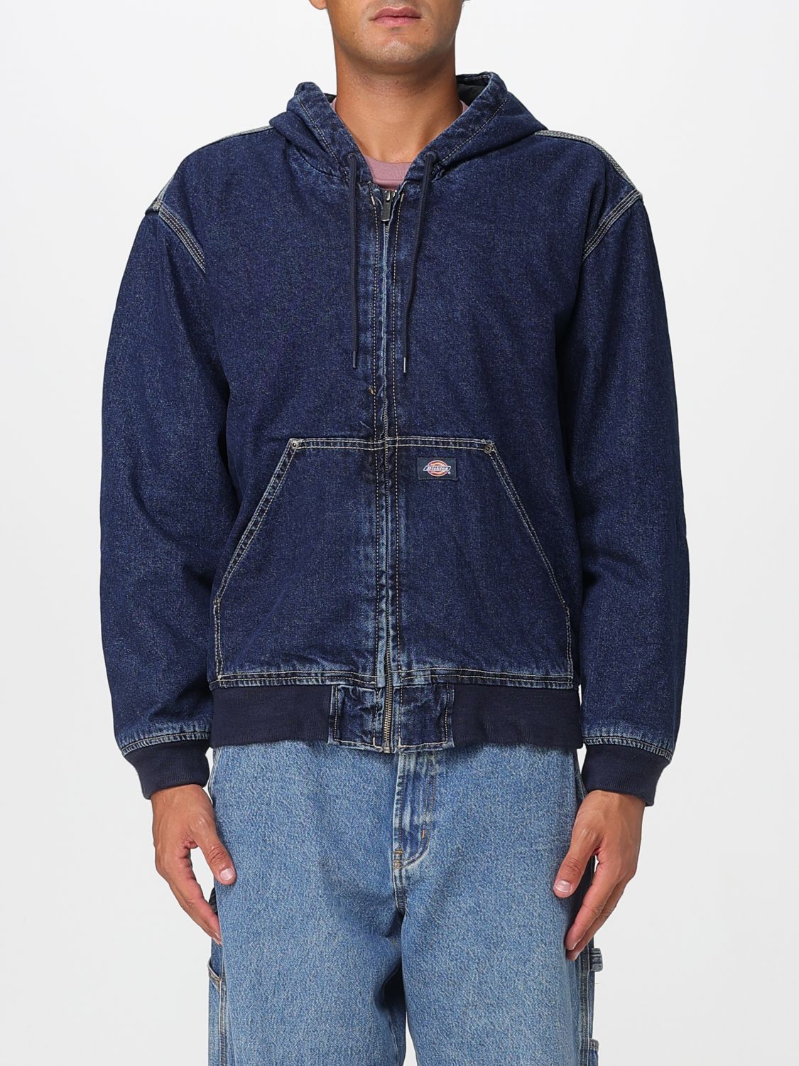 Jacket Men color Denim