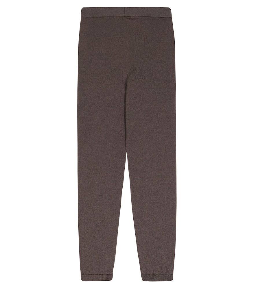 Wool-blend sweatpants