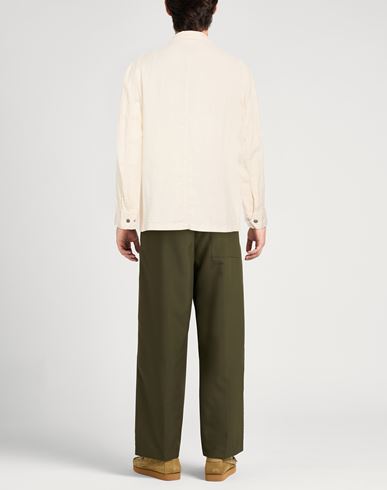Man Shirt Off white Size L Linen