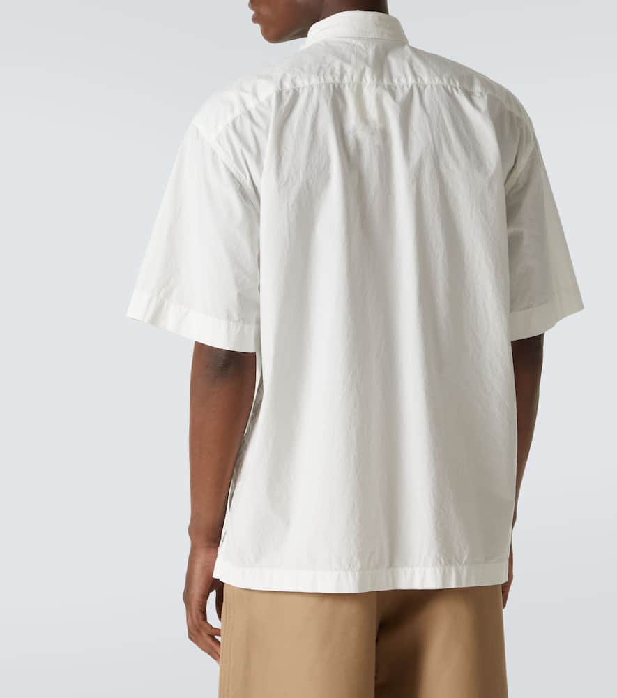 Cotton canvas shirt