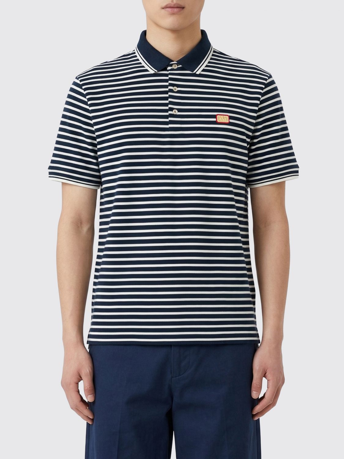Polo Shirt Men color White