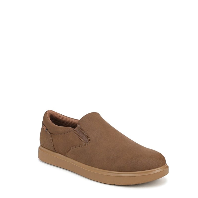 Men's City Cloud Slip On Shoes (Mid Brown Faux Leather)