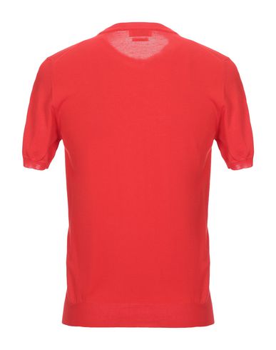 Ballantyne Man Sweater Red Size 44 Cotton