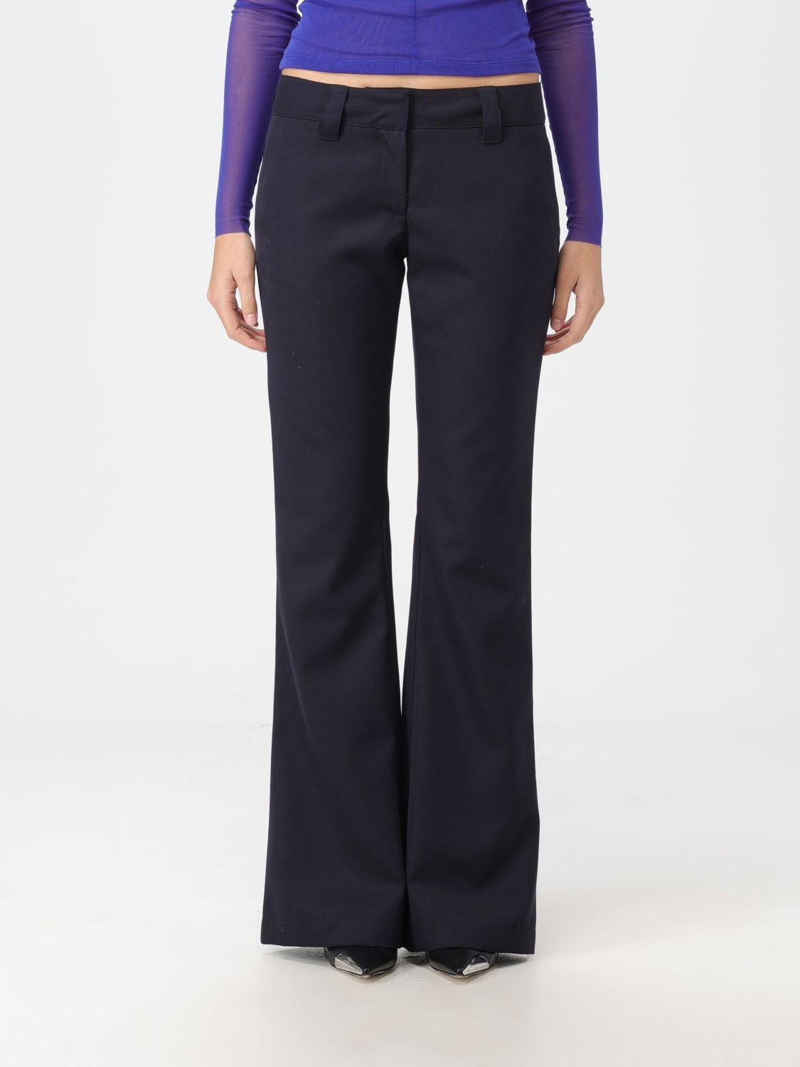 Pants Woman color Navy