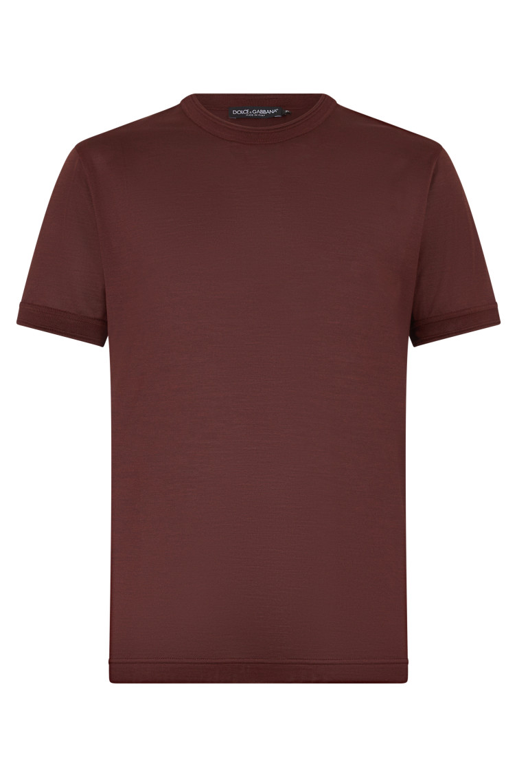 Red Solid Regular T-Shirt