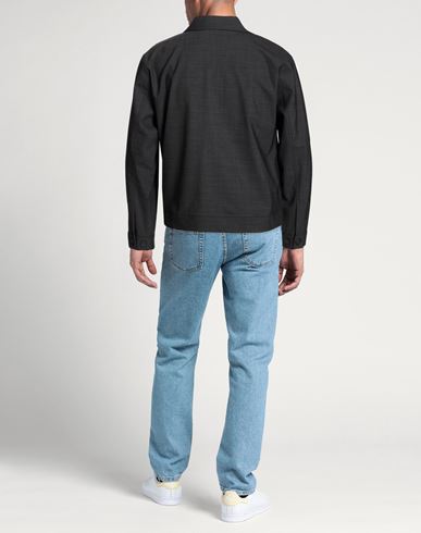 The Fine Essentials Man Jacket Charcoal Size 42 Virgin Wool, Elastane