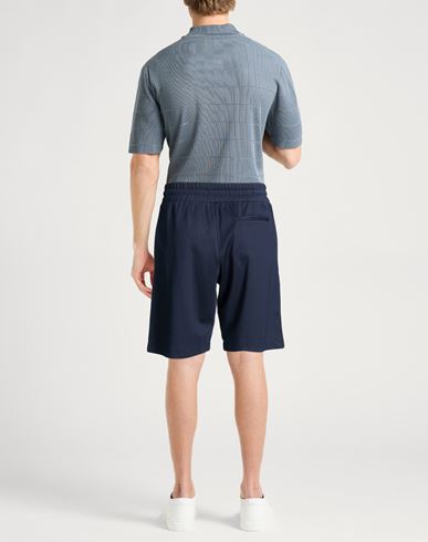 Man Shorts & Bermuda Shorts Midnight blue Size XXL Viscose