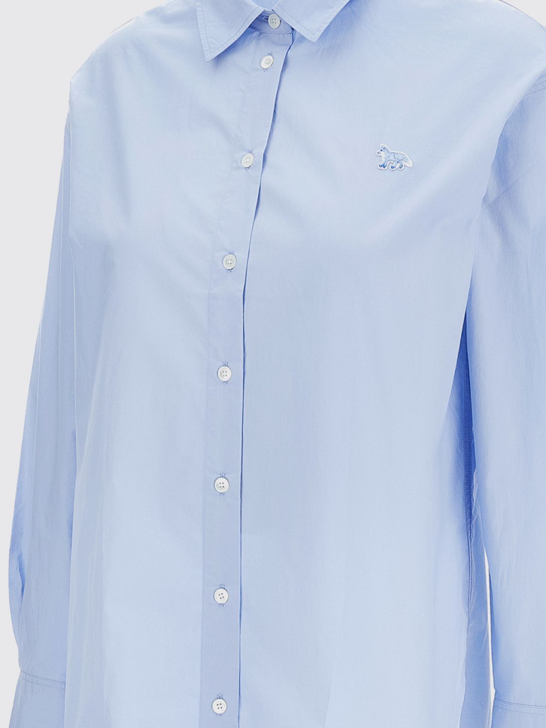 MAISON KITSUNÉ Shirt Woman color Blue