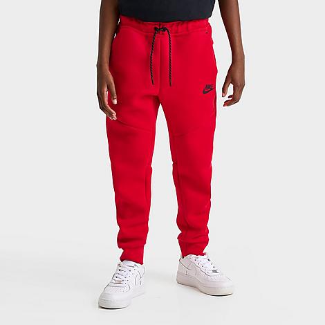 Big Kids Sportswear Tech Fleece Reflective Jogger Pants in University Red