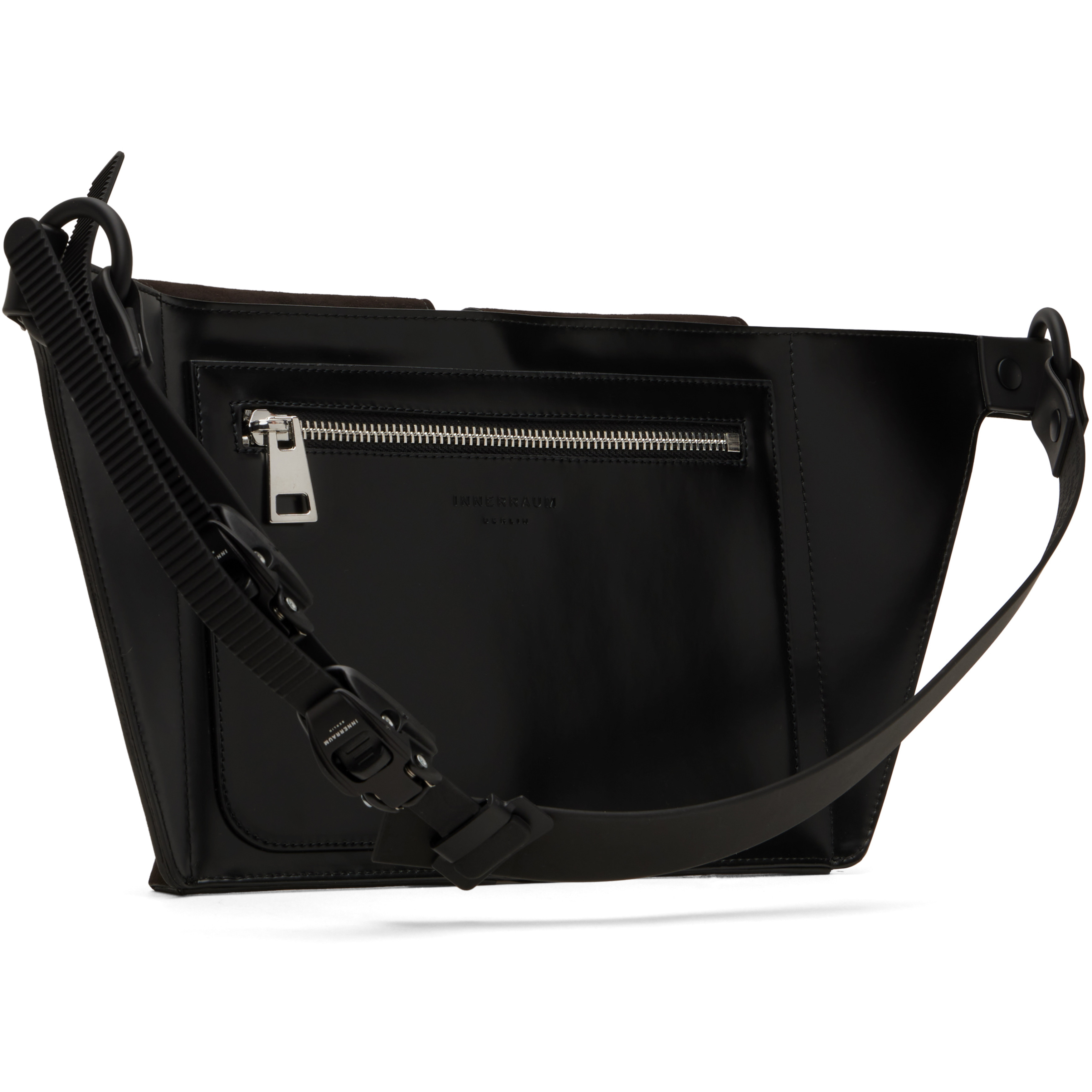 Brown Object U02 Double Pocket Belt Bag