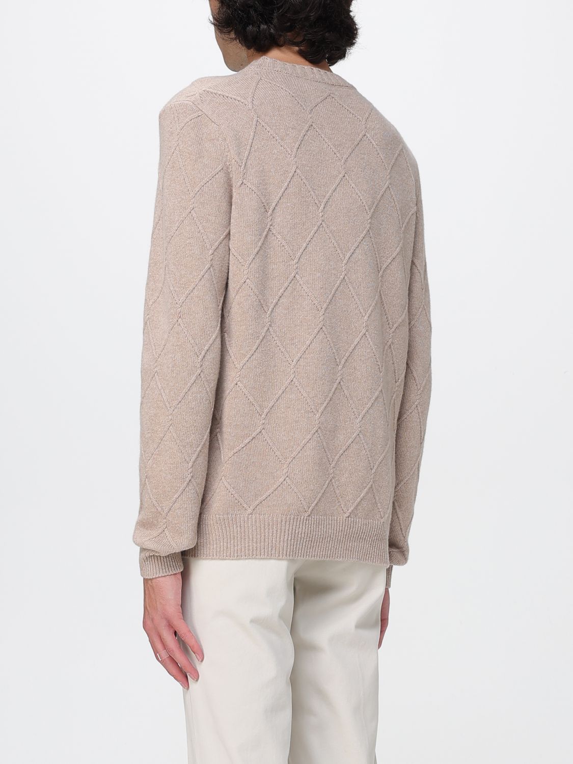 Sweater Men color Beige