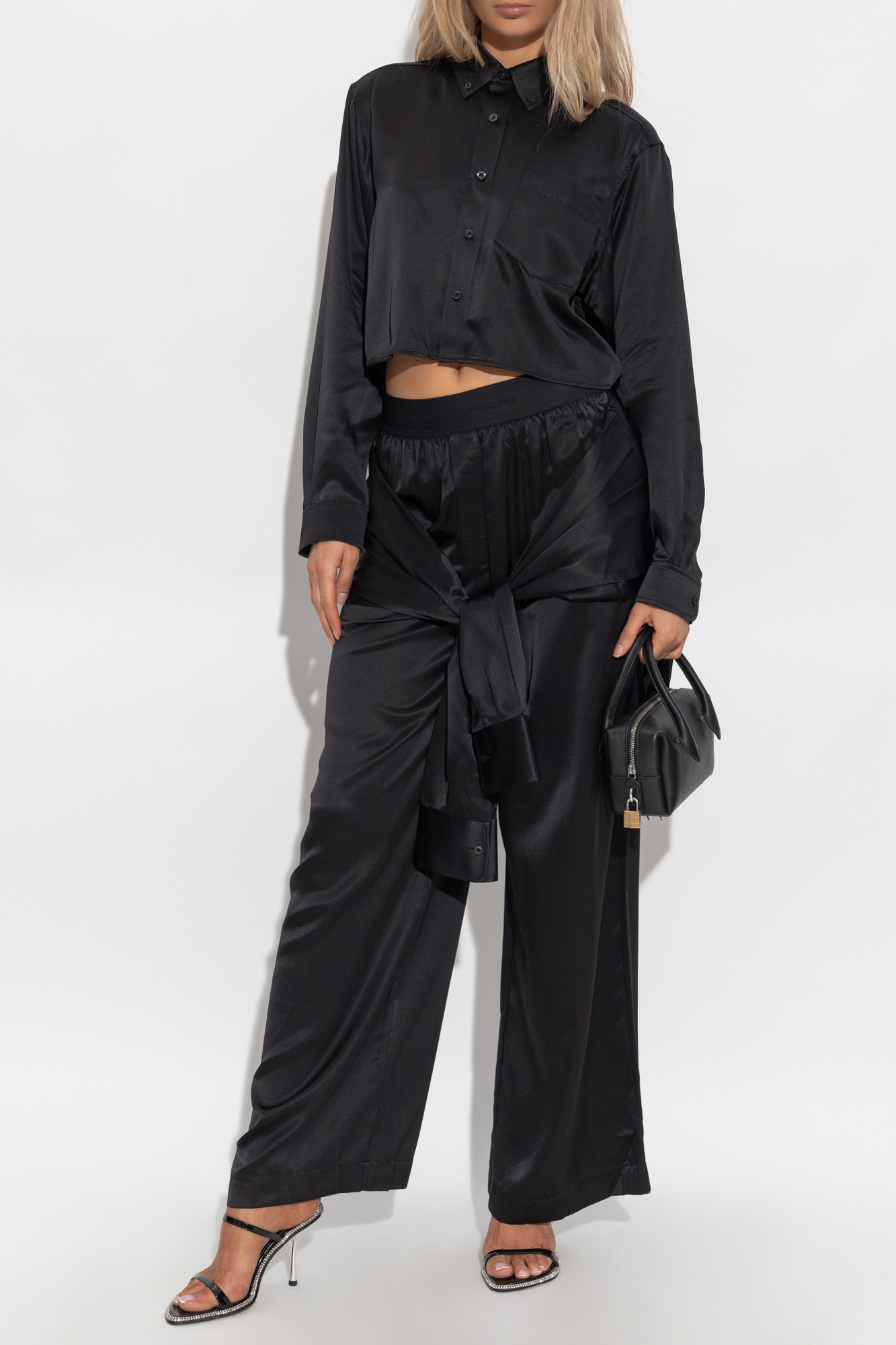 Short Shirt With Pocket, Women's, Black