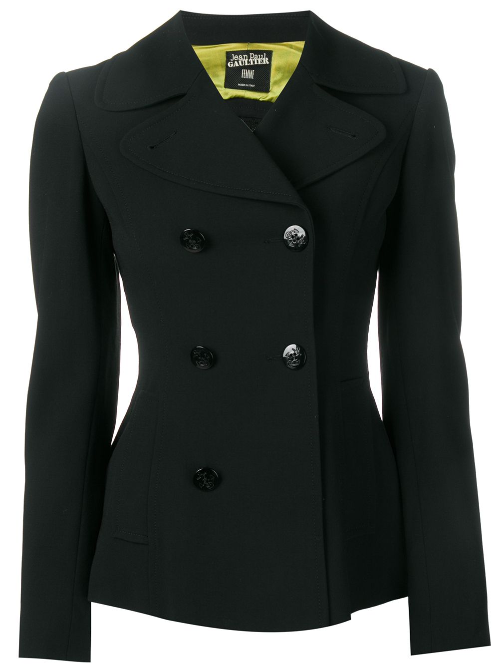 Double breasted jacket - Black