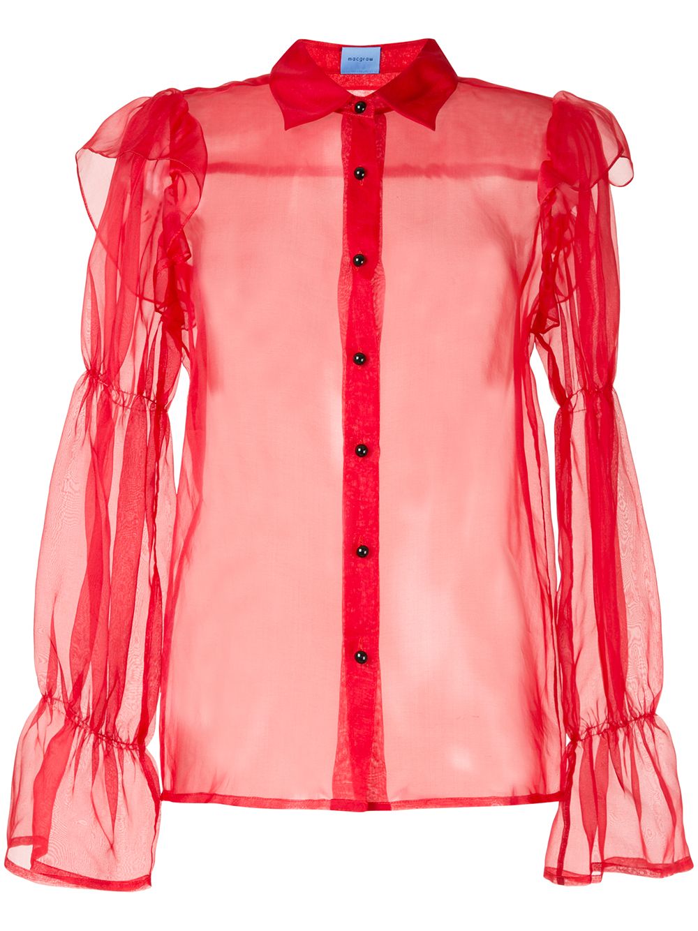 Souffle blouse - Red