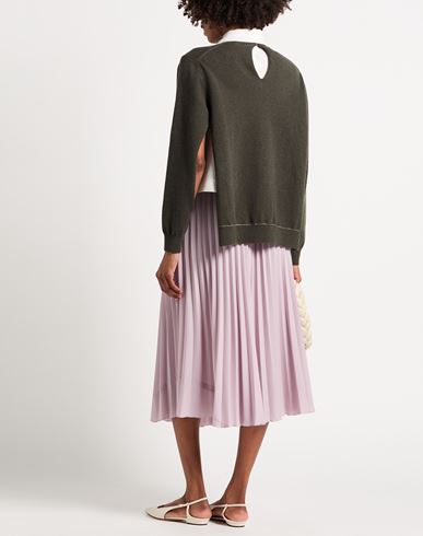 Woman Sweater Dark green Size 2 Cashmere, Elastane, Viscose