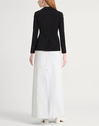 Woman Blazer Black Size 10 Polyamide, Elastane