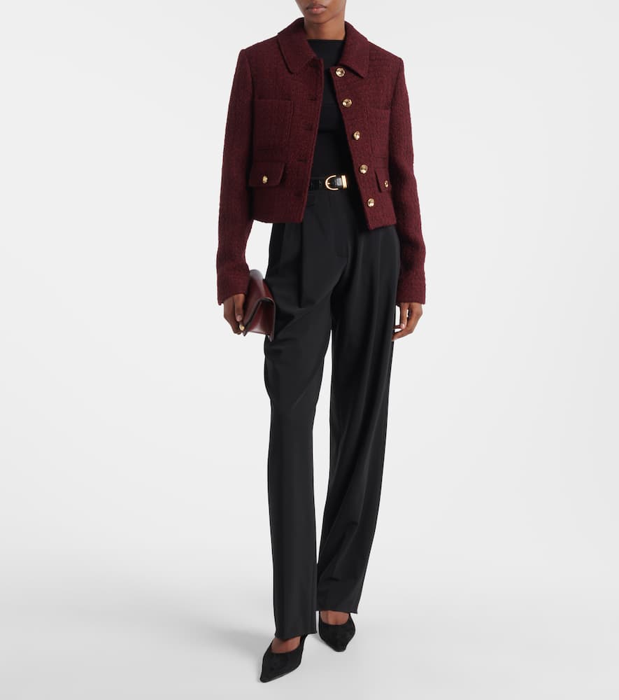 Astley cropped tweed jacket
