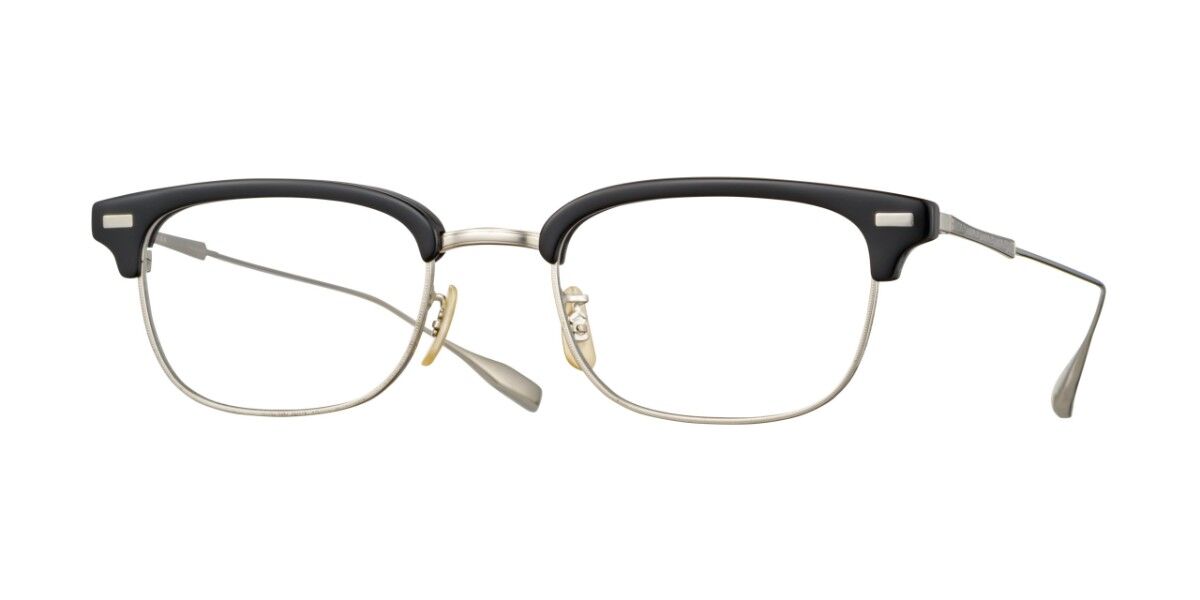 Eyevan Bernal PBK/S Men's Eyeglasses Black Size 51 - Blue Light Block Available