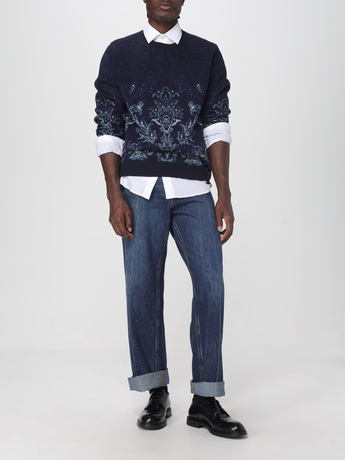 Cardigan Men color Navy
