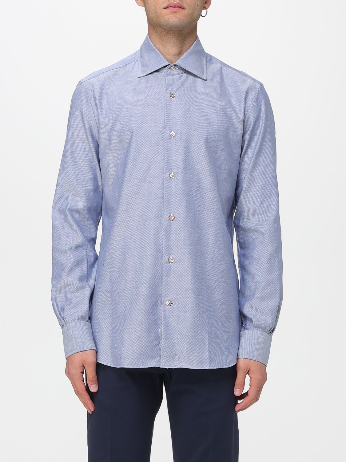 Shirt Men color Blue