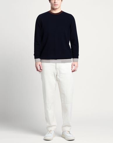 Man Sweater Midnight blue Size 46 Wool