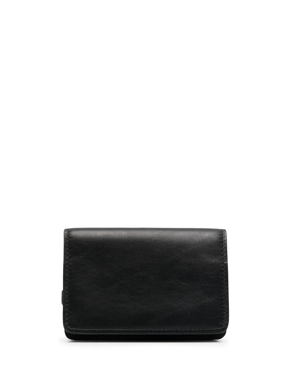Foldover-top wallet - Black