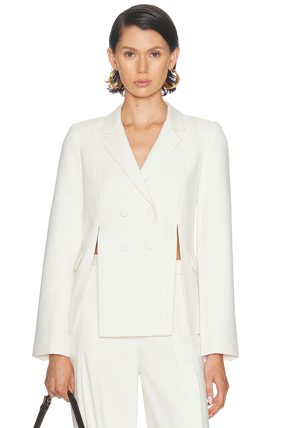 Alexis Joaquin Jacket in Ivory. XL also in L, M