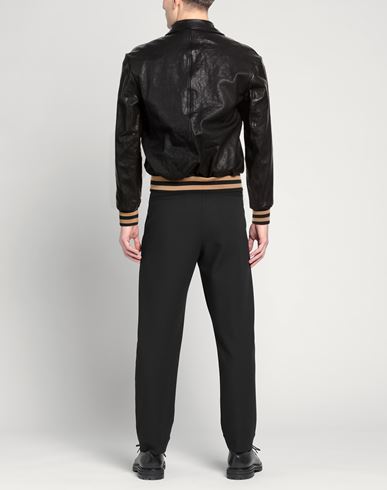 Man Jacket Black Size L Leather