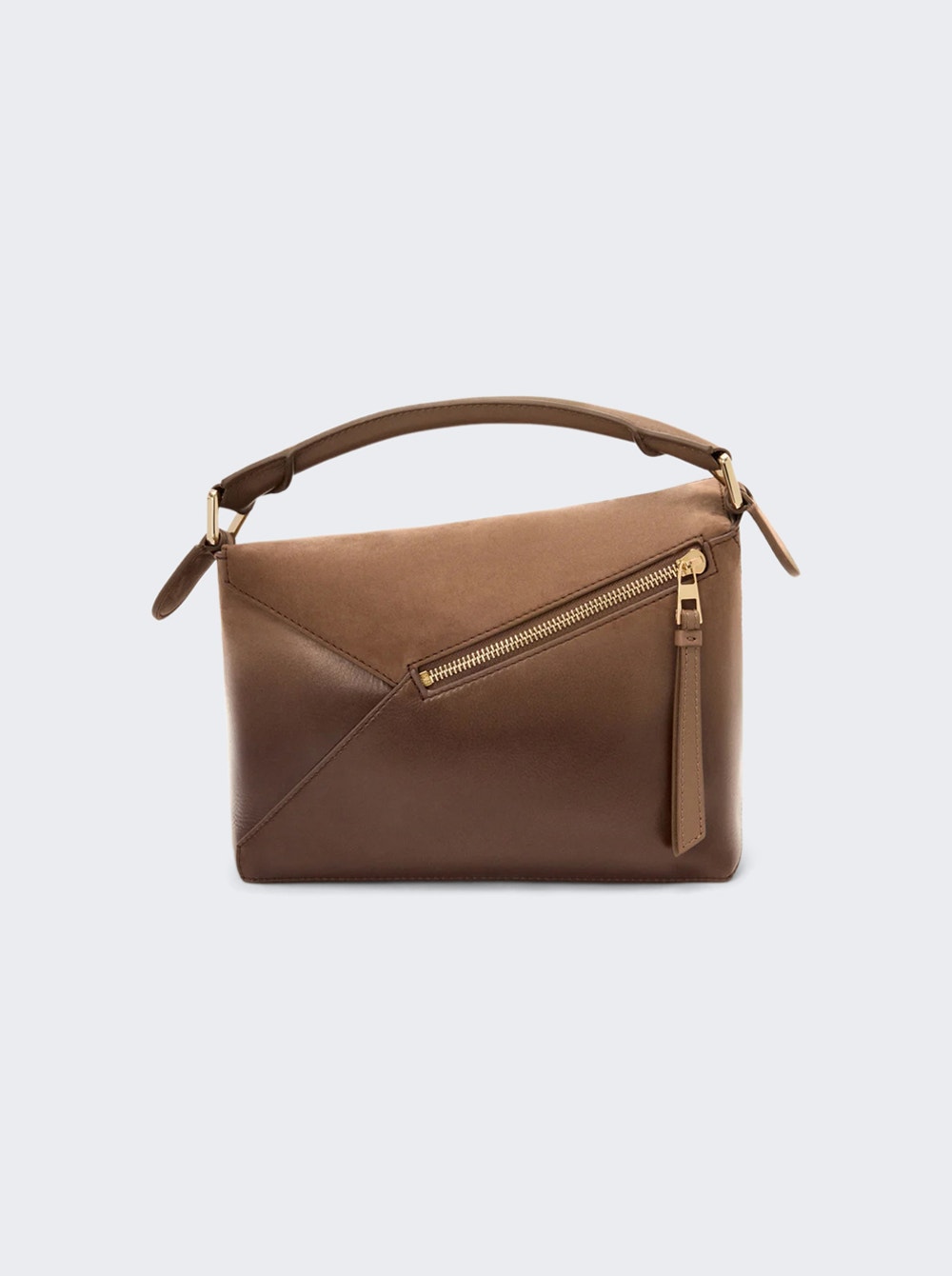 Puzzle Edge Small Bag Mocha
