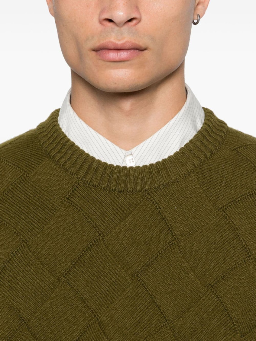 Sweater Wool 3d Knit