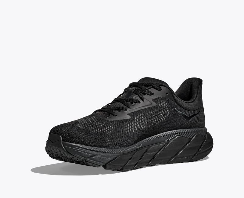 HOKA Men's Arahi 7 Shoes in Black/Black