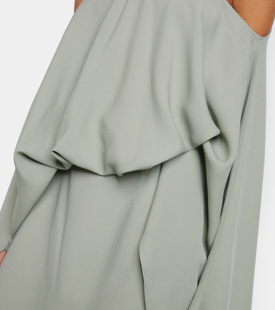 Cyclades embellished crêpe cady gown