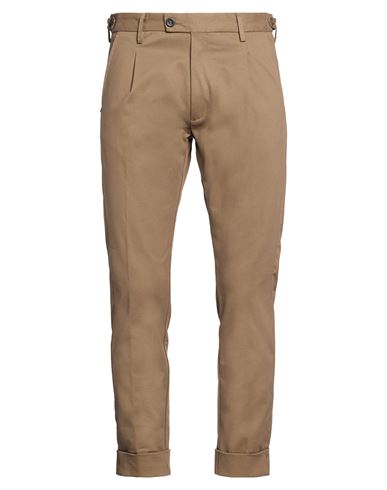 Man Pants Military green Size 32 Cotton, Elastane