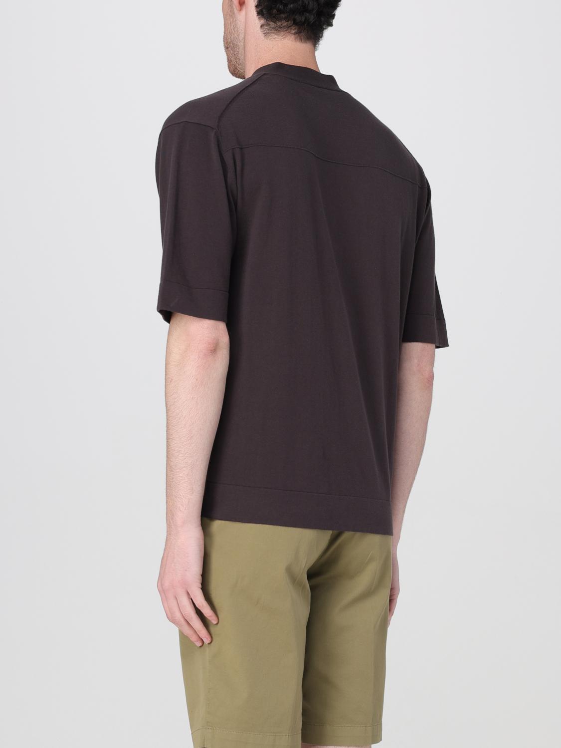 Cardigan PAOLO PECORA Men color Brown