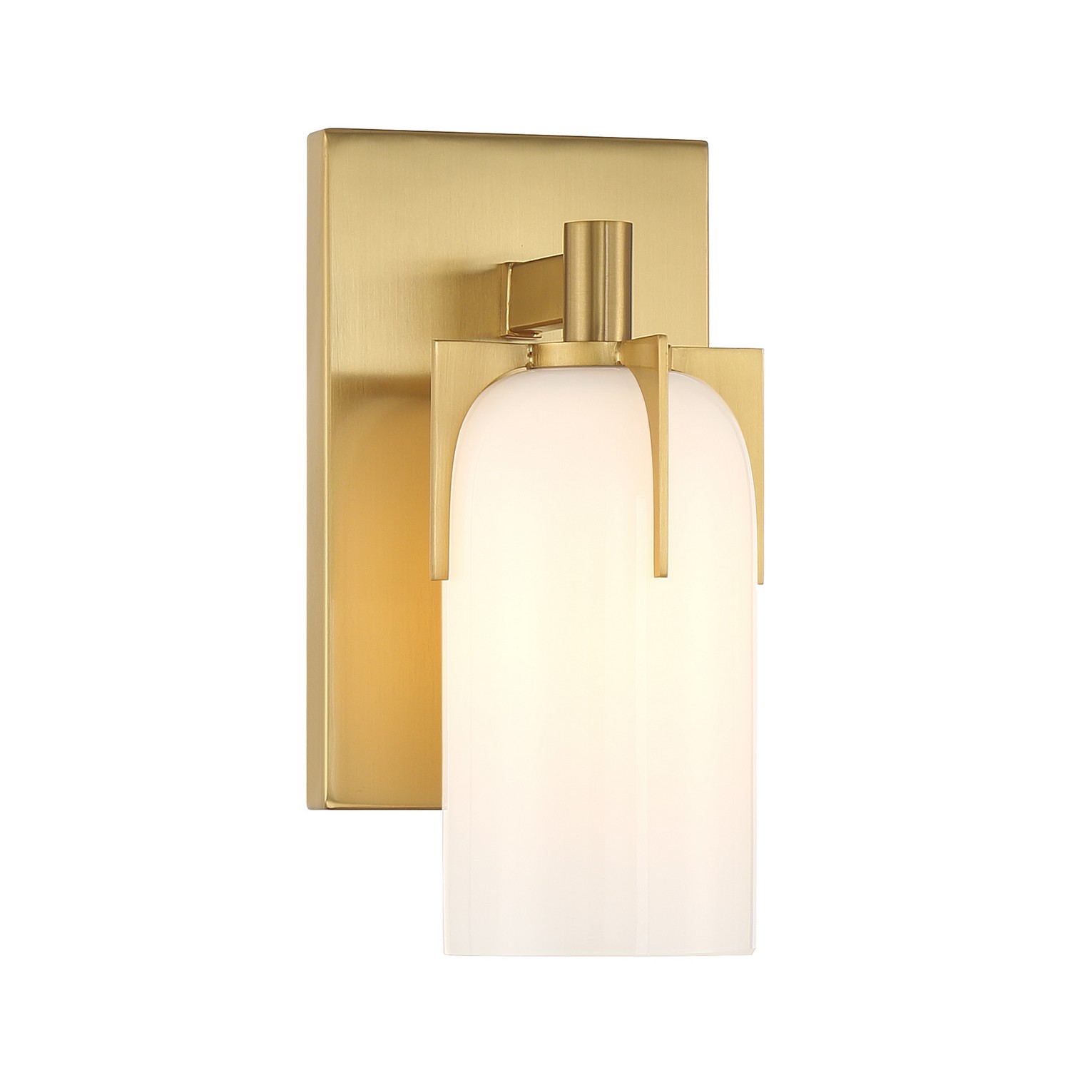 Caldwell 1-Light Wall Sconce in Warm Bra
